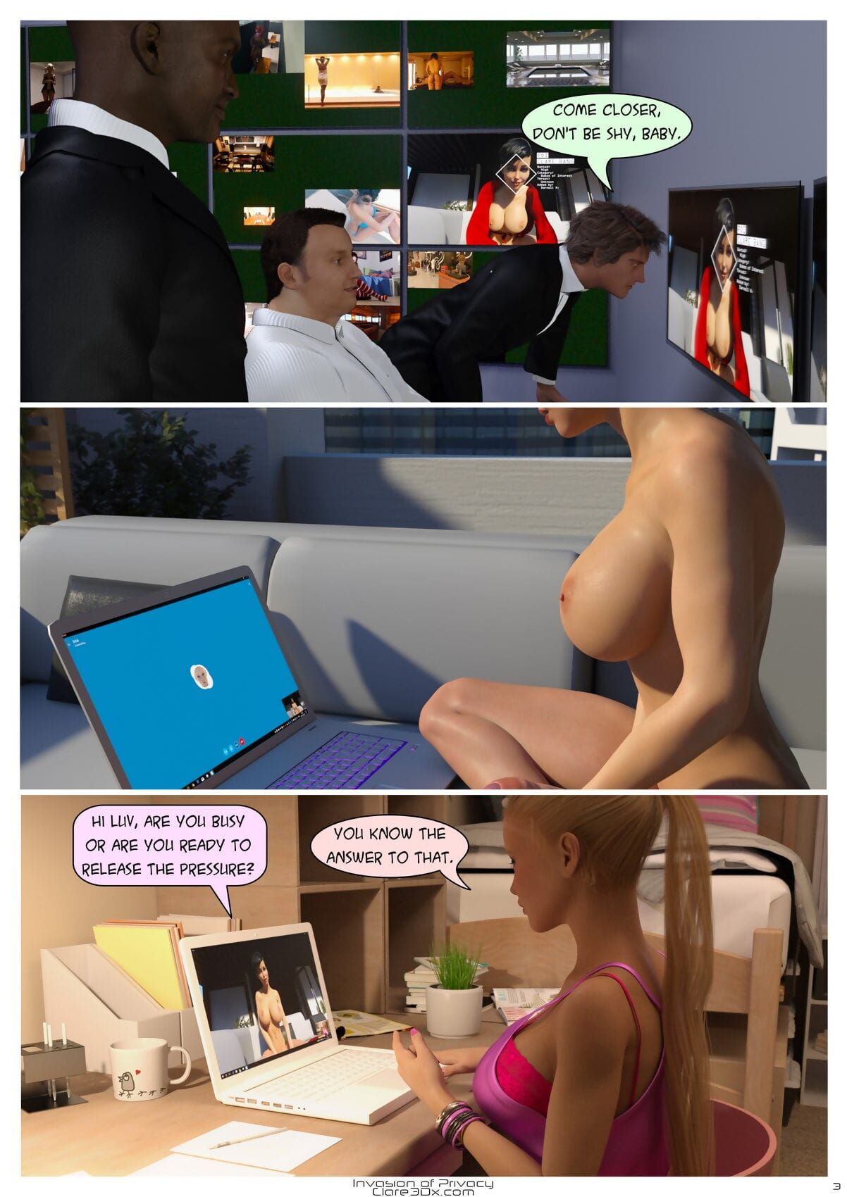 Clare3dx – Invasion Of Privacy