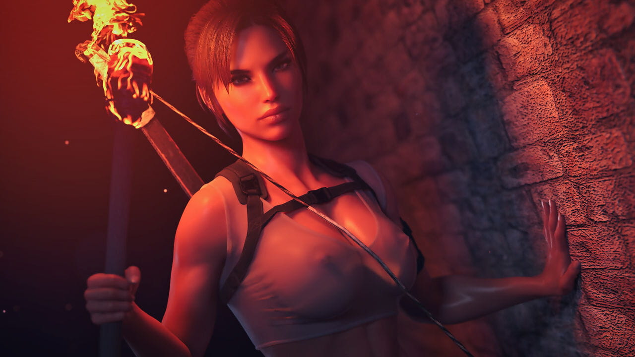 Forged3DX Lara and the Jade Skull! Tomb Raider