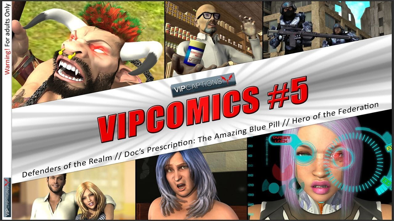 VipCaptions VipComics #5α Defenders of the Realm