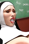 Serge3dx Nun and Schoolgirl - part 2