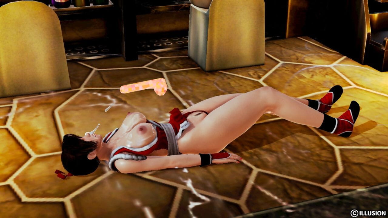 Mai Shiranui after losing a fight and found her self in a messy situation - part 4